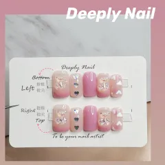 Manicure Wear Nail Custom Fake Nail Phototherapy Handmade Finished Product - View 1