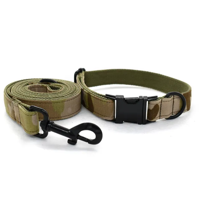 Camouflage Pet Dog Leash Collar Set Dog Ring Dog Rope Set - Shop at LoveMi