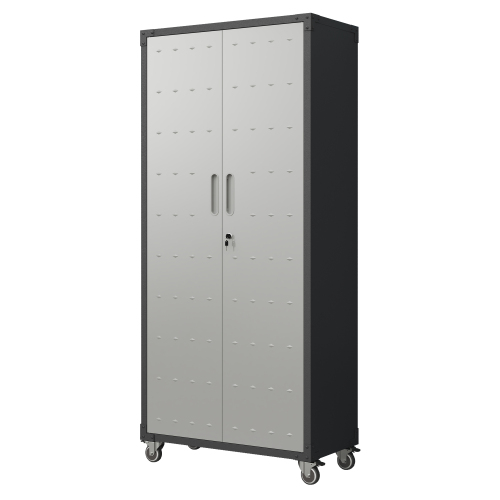 71 Metal Garage Storage Cabinet with Wheels
