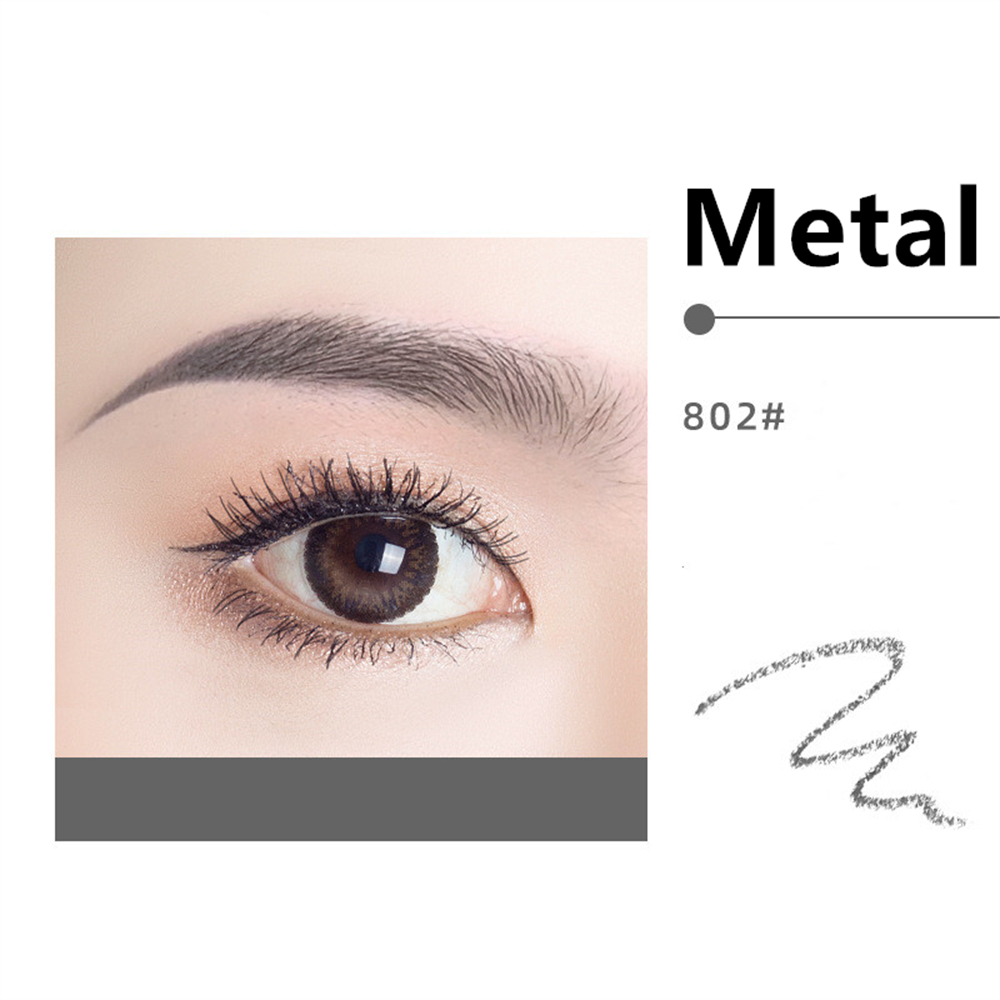 Waterproof And Long lasting Non fading Double ended Eyebrow Pencil Metal - Shop at LoveMi