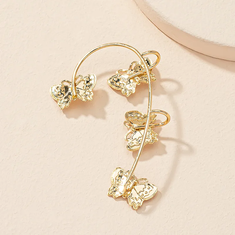 Japan And Korea One Shine Butterfly Earrings
