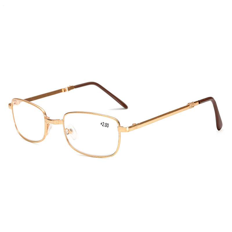 Title 1, Fashionable Folding Resin Glasses For The Elderly