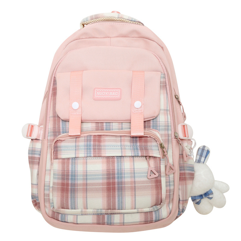 Pink backpack