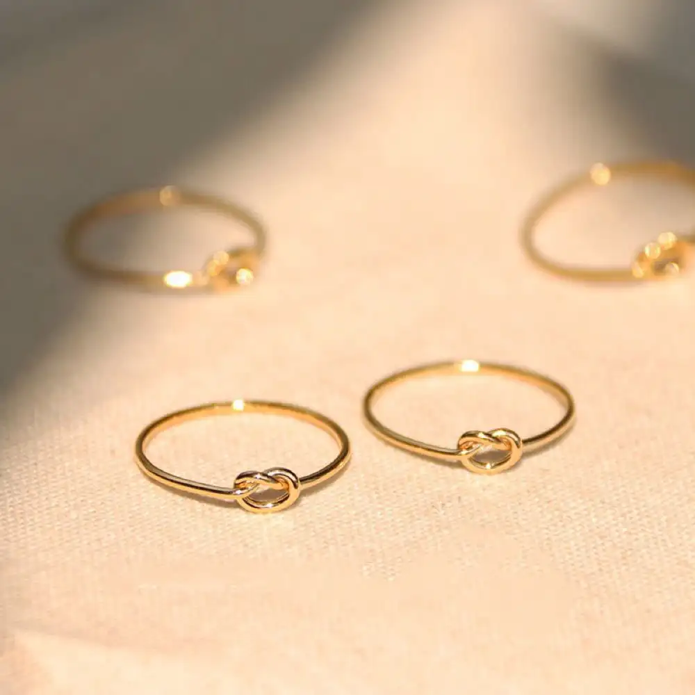 S925 Sterling Silver Gold-plated Ring