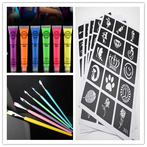 Eco friendly Body Painting For World Cup Fans Set2 - Shop at LoveMi