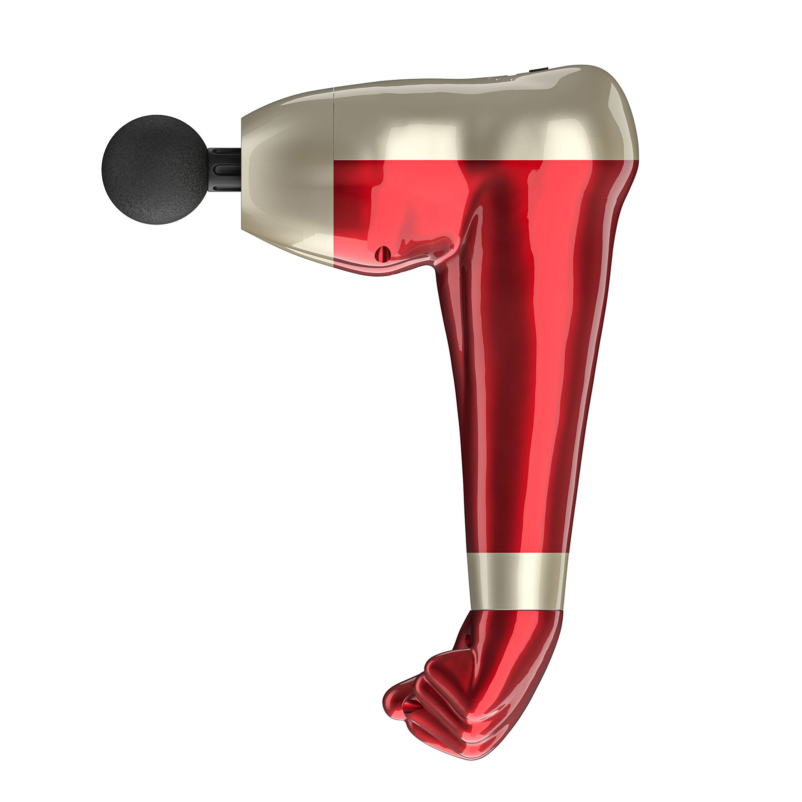 Pistolet de massage percussif — récupération musculaire avec 8 têtes 5