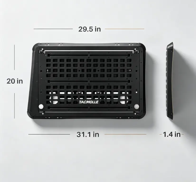 MOLLE Panel Rear Window Protector Fits Wrangler