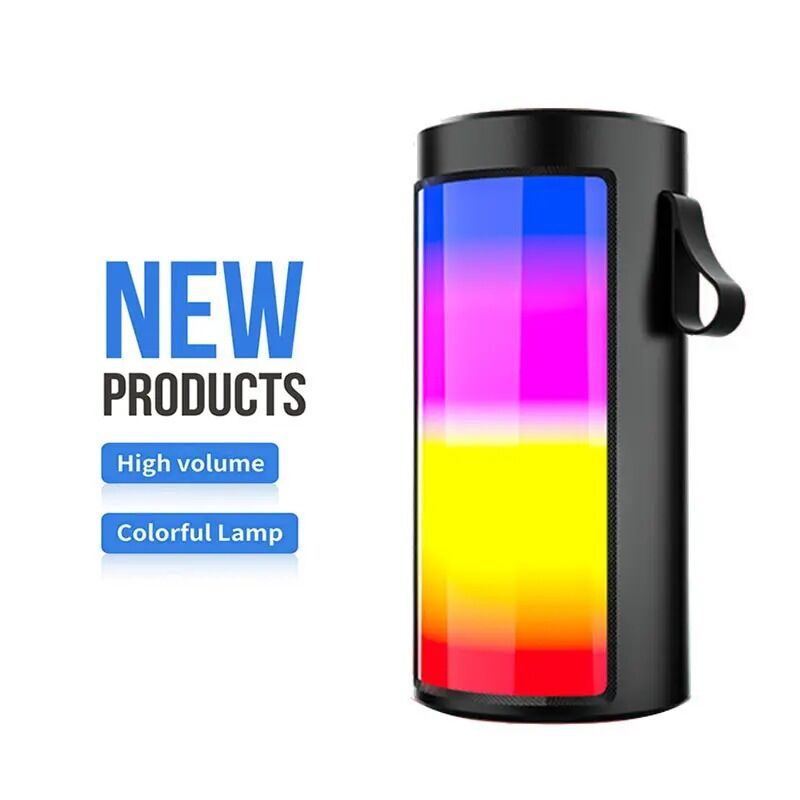 Wireless Bluetooth Speaker Melody Led Colored Lamp - Image 8