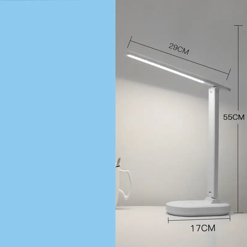 Three-speed Color Temperature Stepless Dimming USB Charging Learning Reading Lamp