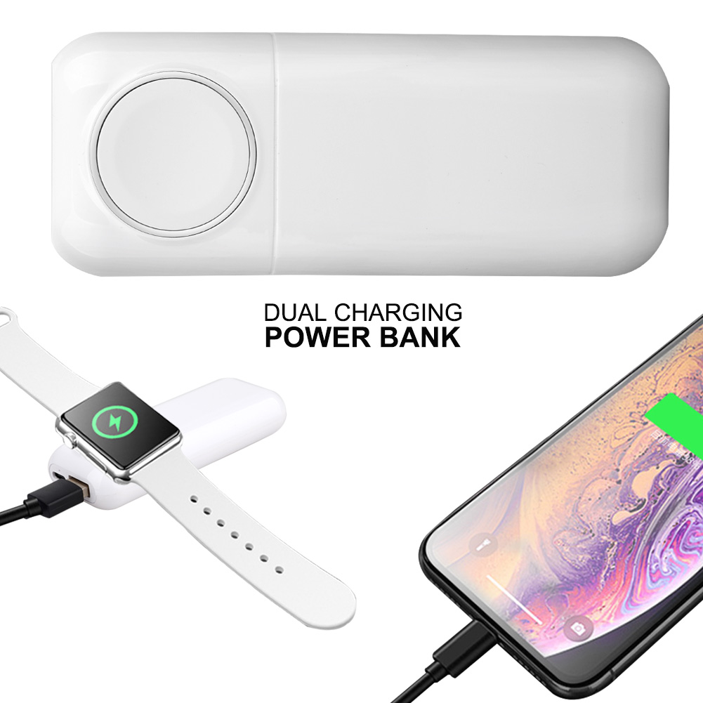 Watch Wireless Charging 5500 Mobile Power Bank Multi-Function Wireless Charging - Image 3