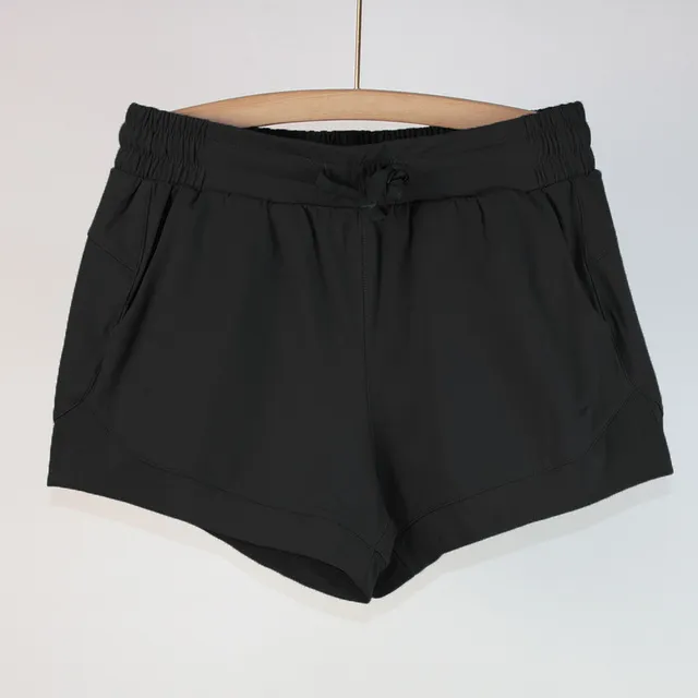 Eshtanga Shorts Women Yoga Shorts Summer Patchwork Mesh Black - Shop at LoveMi