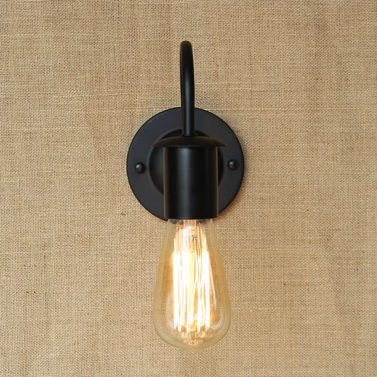American Country Wall Lamp Chinese Restaurant Aisle Bedroom Bedside Retro