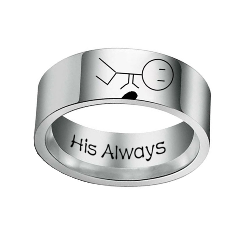 Her Forever His Always Couple Ring