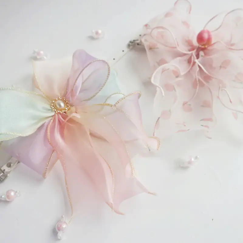 Pet Leather Collar Bow Cute Photo Props
