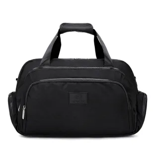Large Capacity Oxford Cloth Travel Sports Fitness Tote Bag - Black
