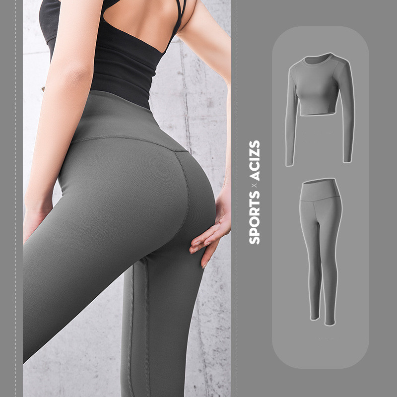 Title 21, High Waist Bottoming Fitness Sports Womens Tigh...