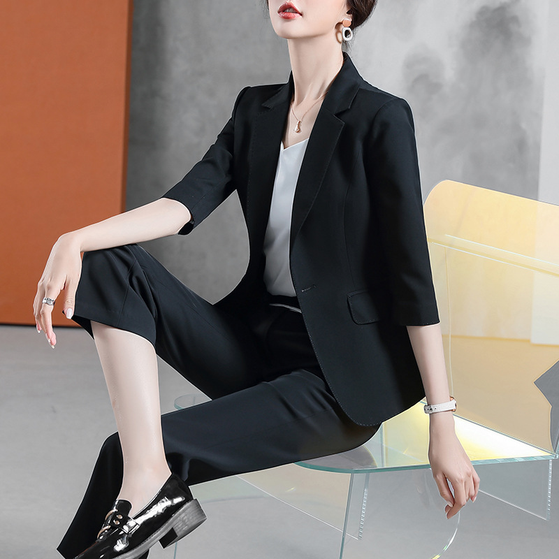 Coat Fashion Casual Suit Women Professional Wear