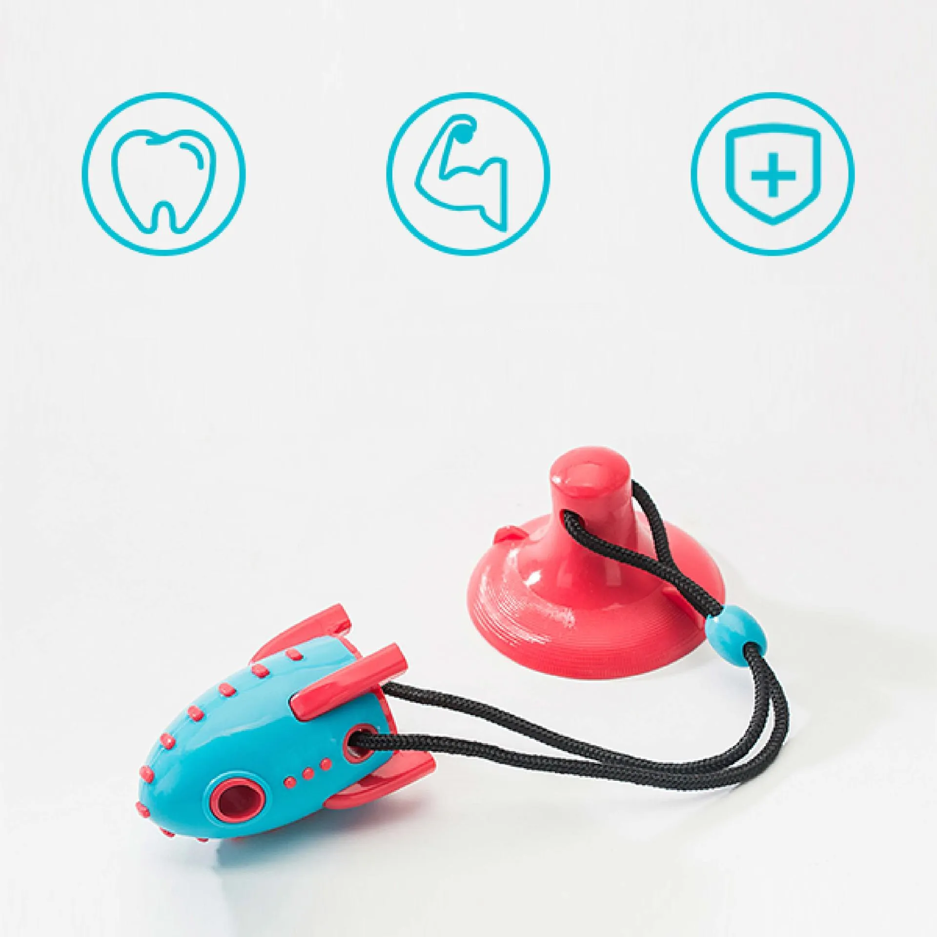 Rocket Dog Toys Leaking Food Dog Bite Toys Bite-resistant Pet Toys – image 4