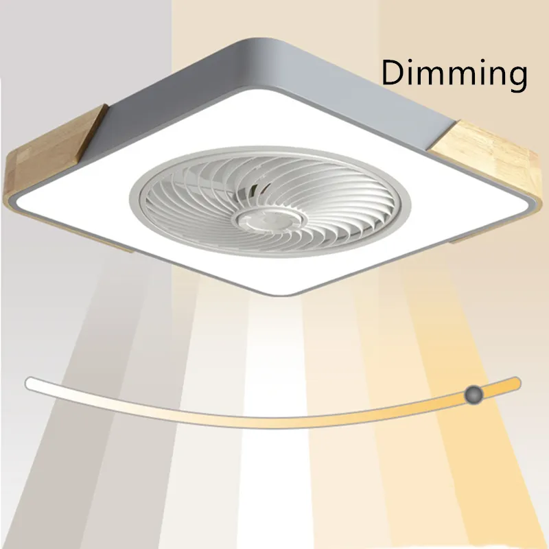 Modern Ceiling Fan With Light And Control