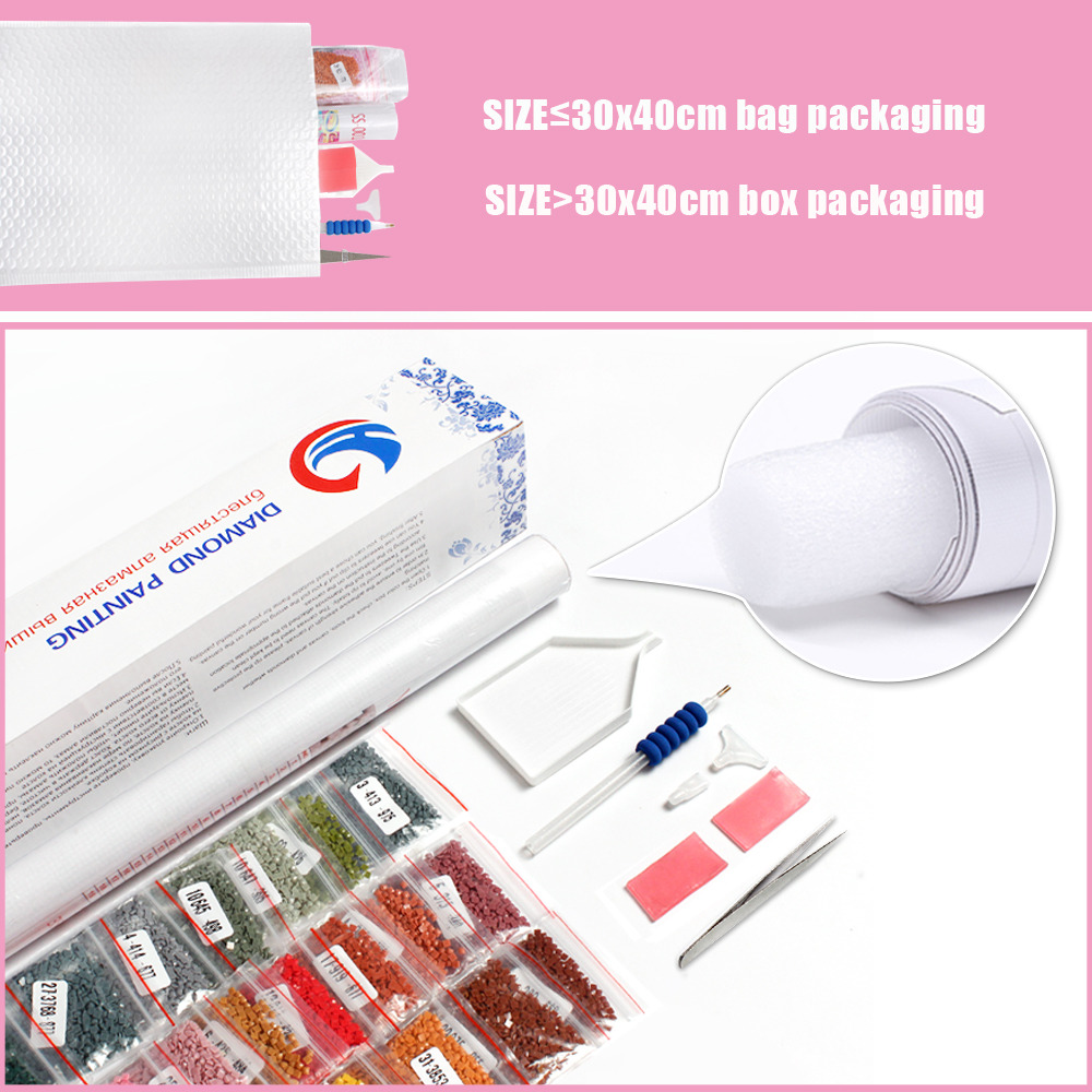 Moon Landscape Embroidery Mosaic Tree Landscape Home Decoration Diamond Art