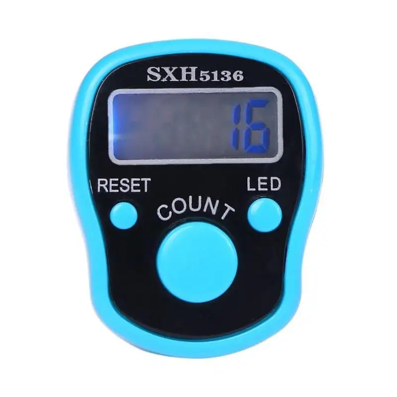 Mini Buddha Chanting Manual Ring Counter in Multiple Colors