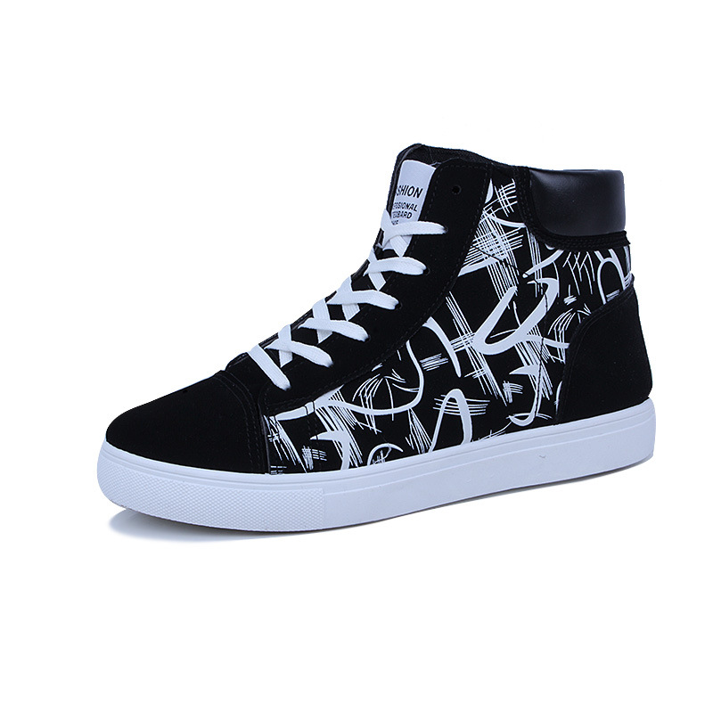 Title 2, Herren High-Top Canvas Schnürschuhe für Freizei...