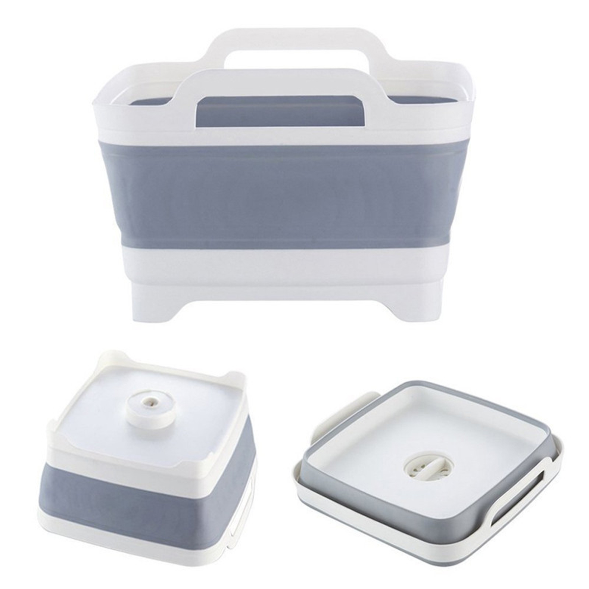 Title 1, Foldable sink storage basket Portable vegetable...