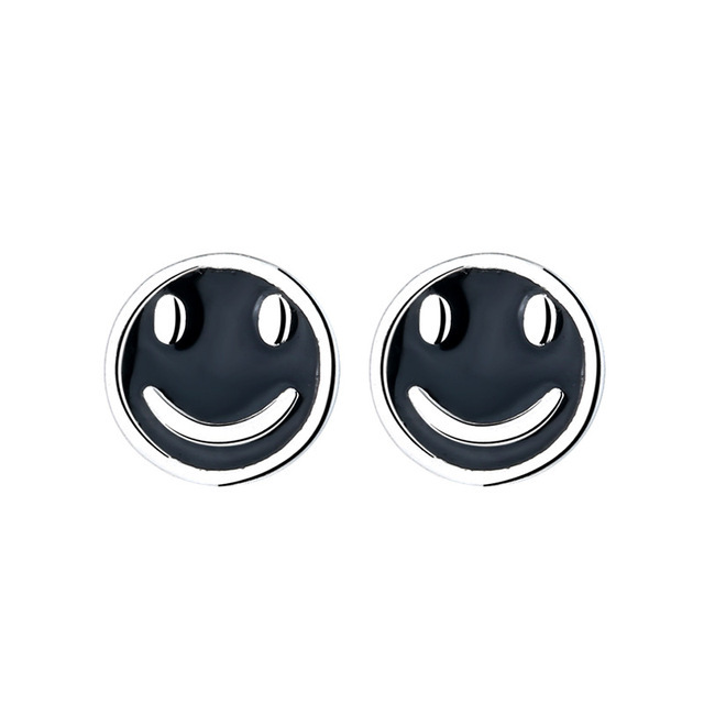 Cute And Exquisite Smile Earrings Ins Simple Girlfriend Gift Japanese And Korean Earrings