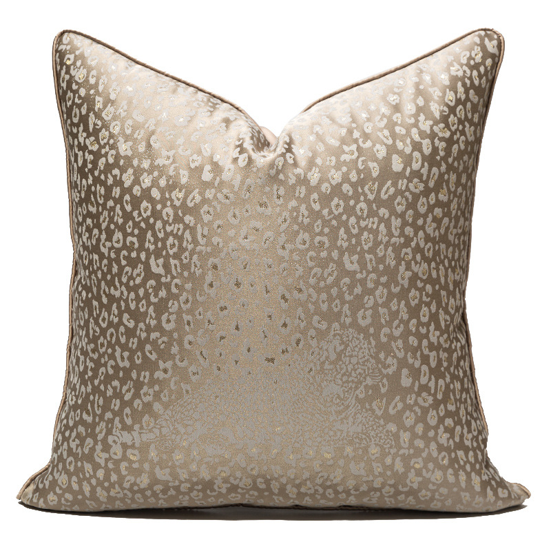 Leopard Print Pillowcase With Big Backrest