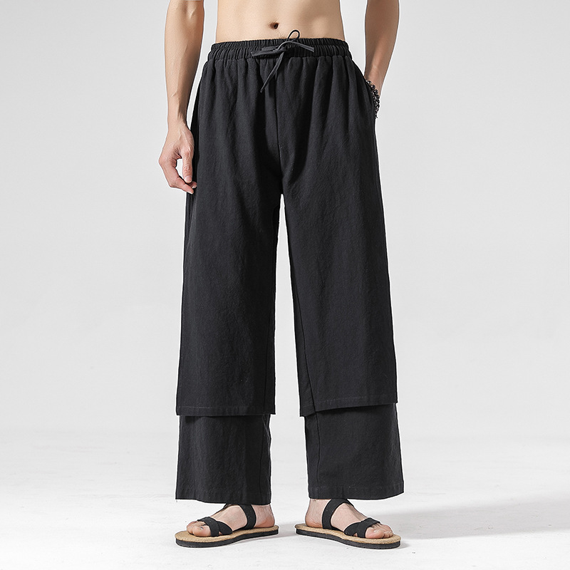 Title 2, Zomer katoenen en linnen casual broek