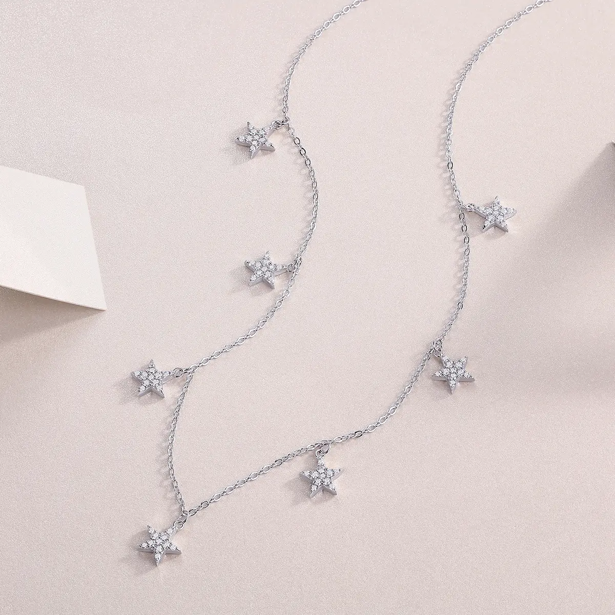 1Star Love - A Fashionable And Luxurious Diamond Jewelry Pendant Set With Moissanite S925 Sterling Silver And Platinum Plating Prohibit Tk Sales