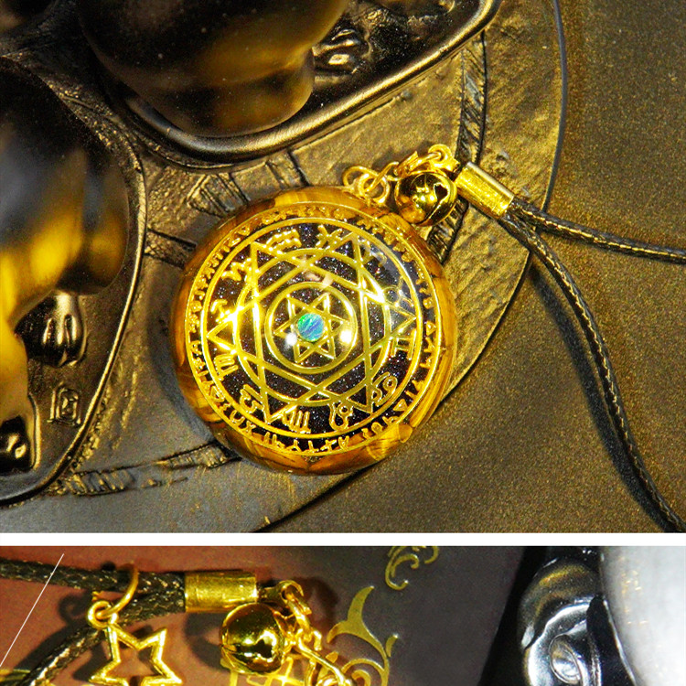 Twelve Constellations Guardian Tiger Eye Stone Crystal Raw Stone Necklace