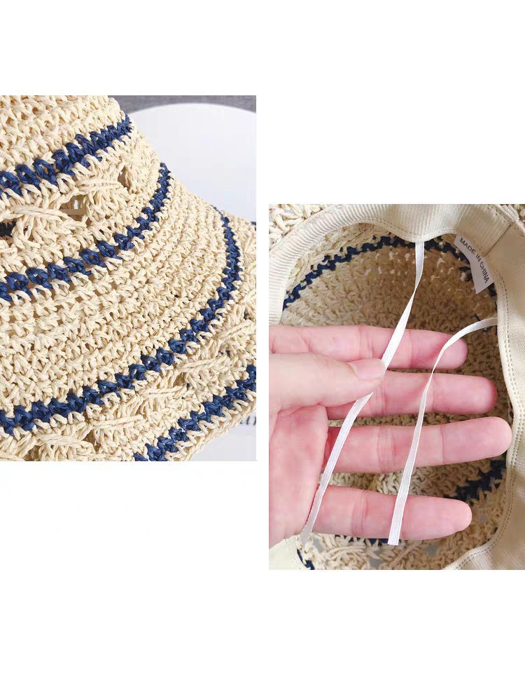Holiday Foldable Straw Hat Spring New