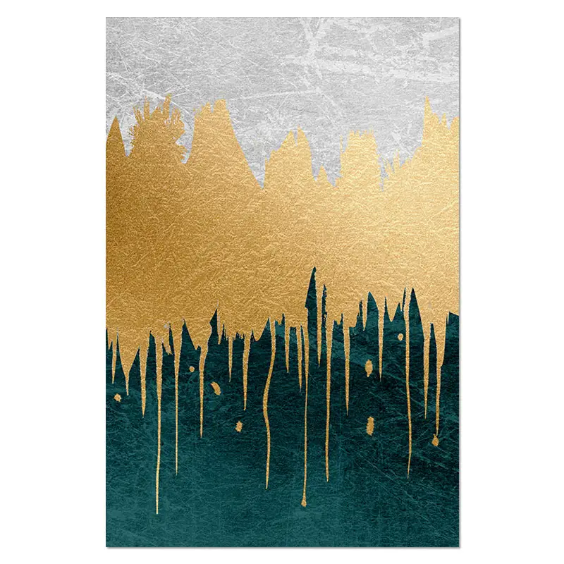 Abstract Landscape Wall Art Canvas Painting Nordic