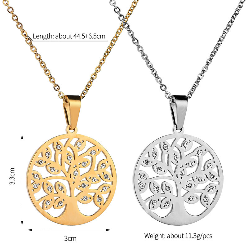 Simple Personality Micro-set Zircon Pendant Women's Sweater Chain