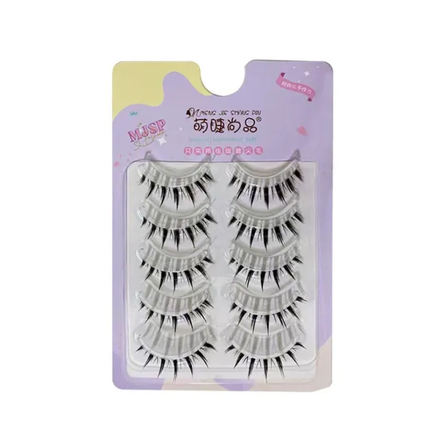 Creative Natural Simulation Curling Eyelashes Black - Shop at LoveMi
