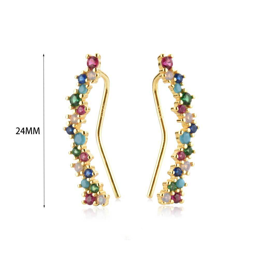 S925 Sterling Silver New Ins Earring Jewelry