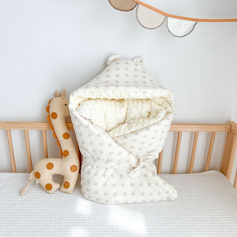 Autumn And Winter Thickened Baby Cotton Wrinkled Beanie Velvet Quilt — foto 6