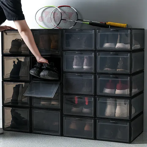 Transparent Shoe Sports Basketball Storage Box