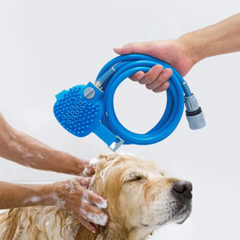New Pet Bathing Tool Comfortable Massager Shower Tool Cleaning Washing Bath Sprayers Dog Brush Pet Supplies – image 3