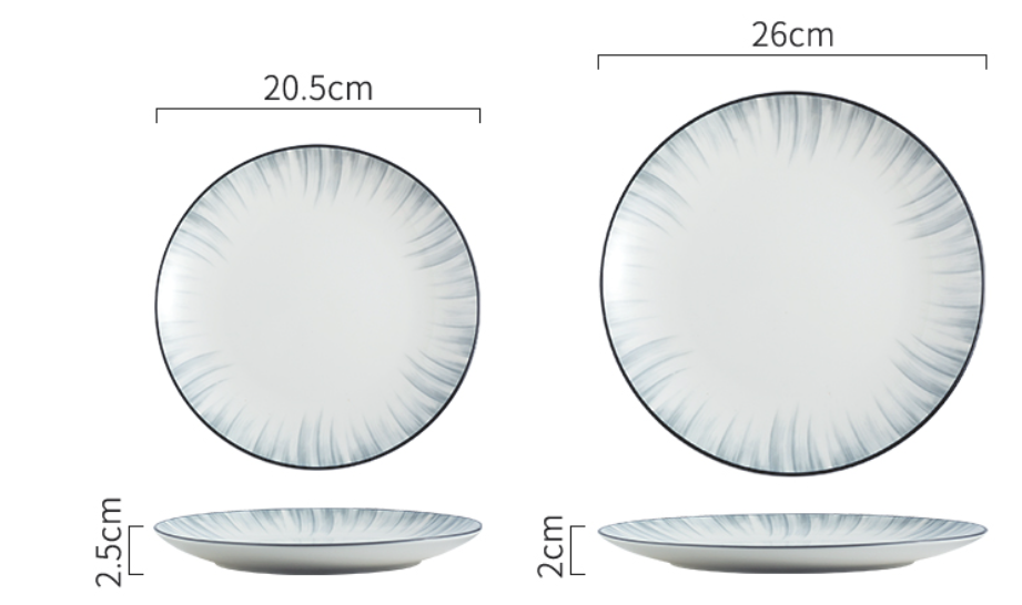 Title 1, Simple Tableware Bowl Plate Rice Bowl