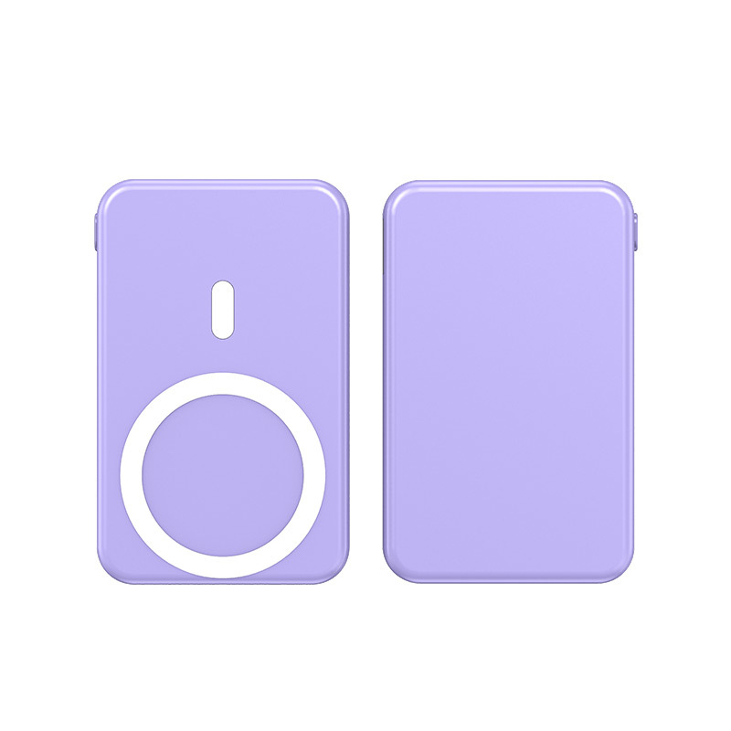 Magnetic Suction Wireless Charging Treasure Large Capacity Folding Bracket Mobile Power Supply - Image 8