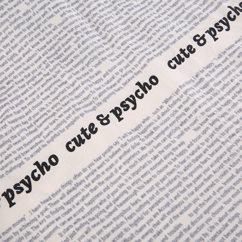 Street Trend Personalized Color Matching Printed Vest Waist