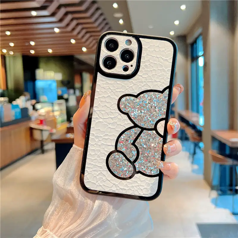 Cute Bear Silicone Skin Cover Case
