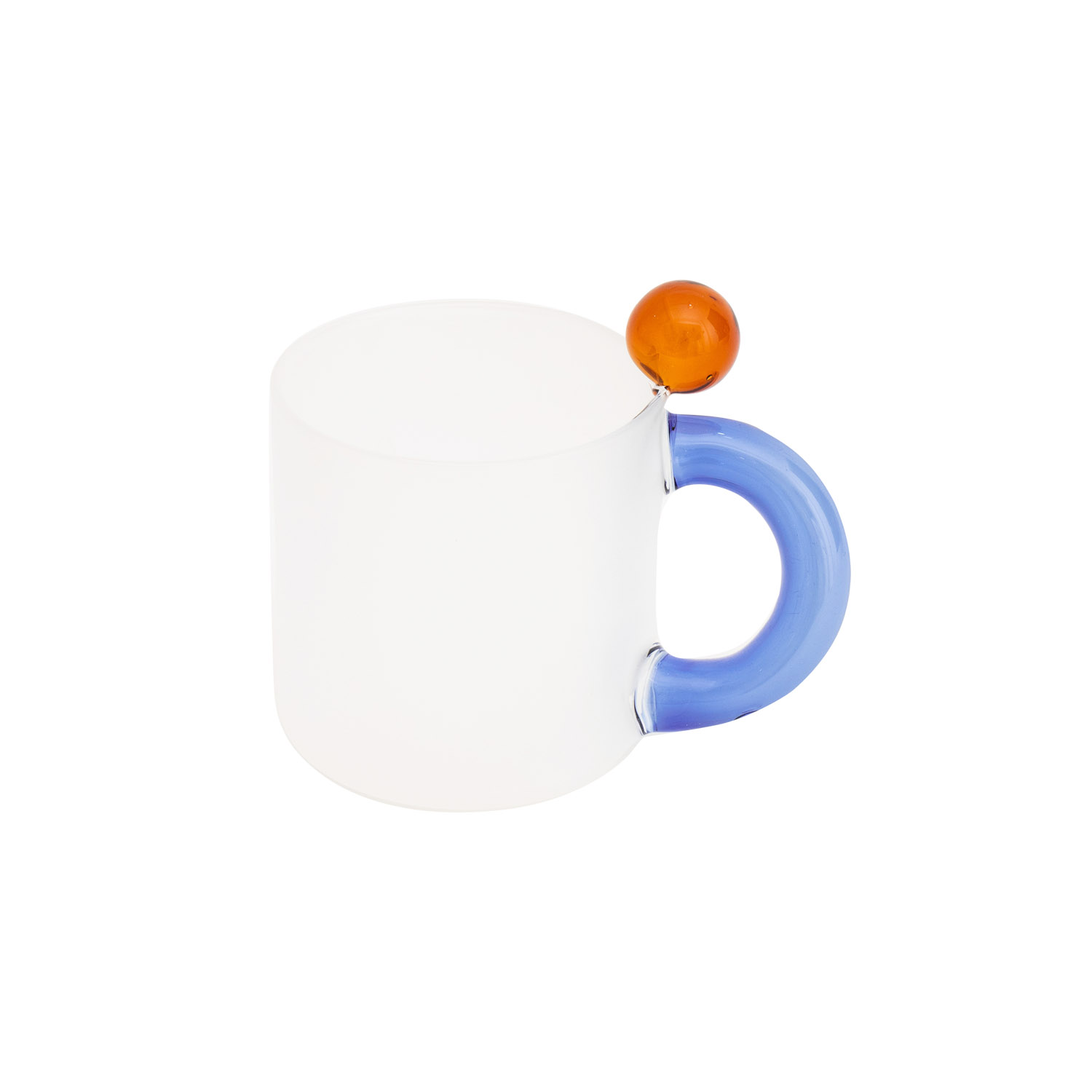 Title 3, Handgefertigter Jelly Bean Fat Mug aus farbigem...