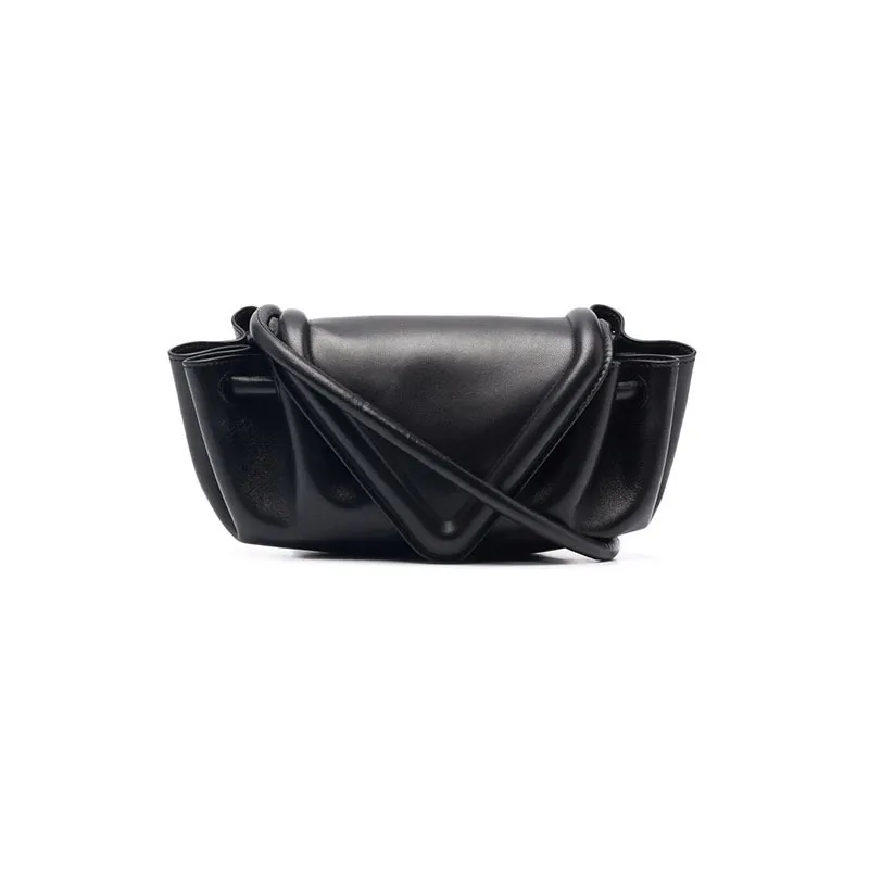 Women's Niche Design New Fashion Shoulder Bag - Black
