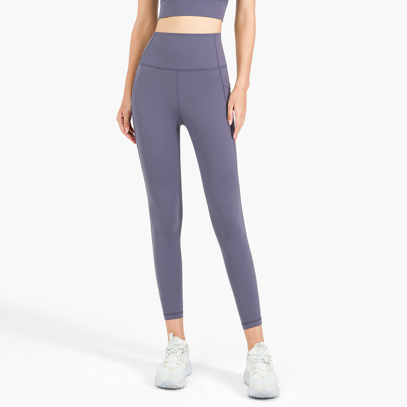 Women's Hip Lift High Waist Running Sports Elastic Breathable Ninth Fitness Pants