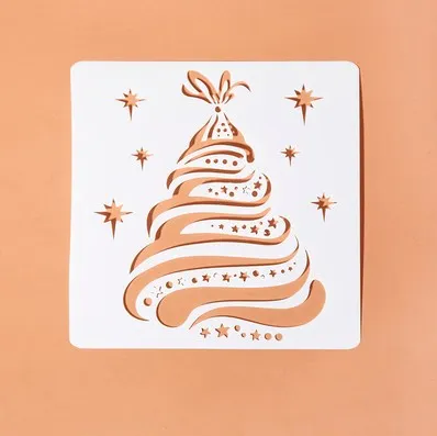 Grow Up Album Diy Hand Tent Christmas Hollowed Out Template – image 5