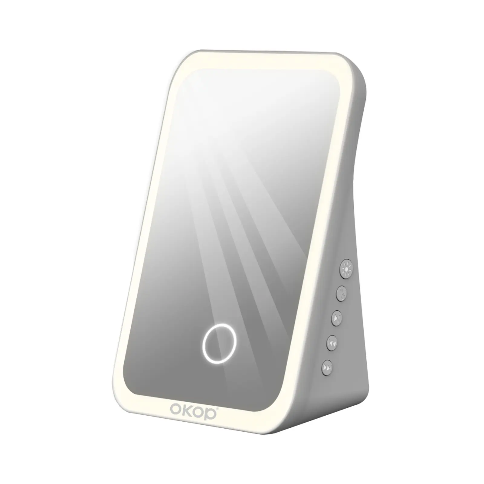 KP-863 Portable Bluetooth Speaker Makeup Mirror