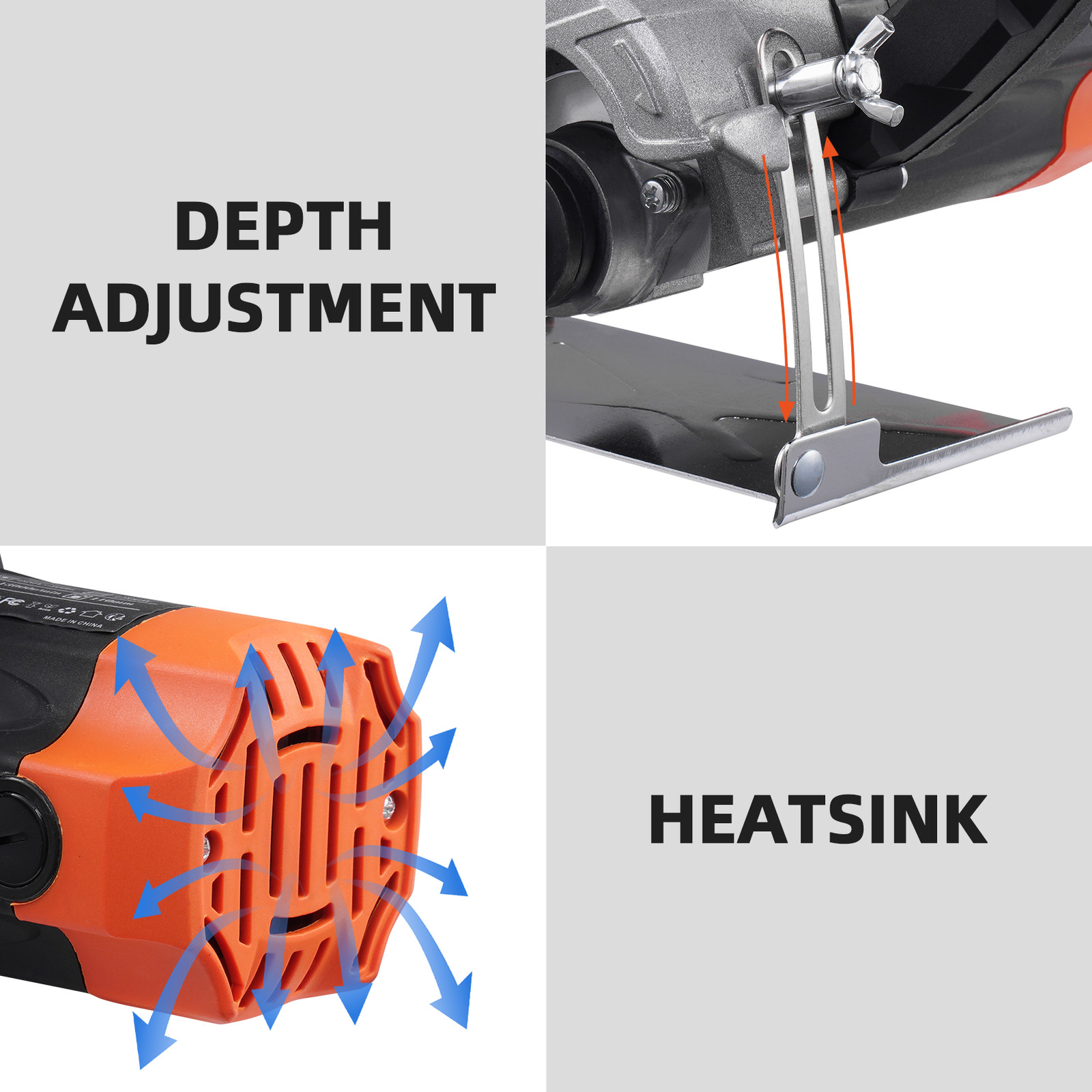 1800W Electric Circular Saw Hand Powerful Circular Saw